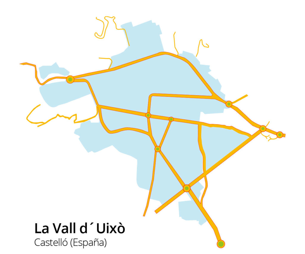 mapa la vall d'uixo ubicacion edinfra